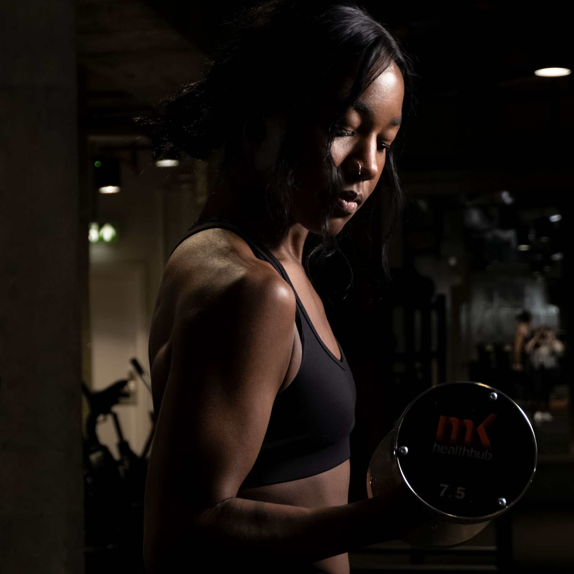 Commercial photography, fitness photography for Birmingham MK Health Hub