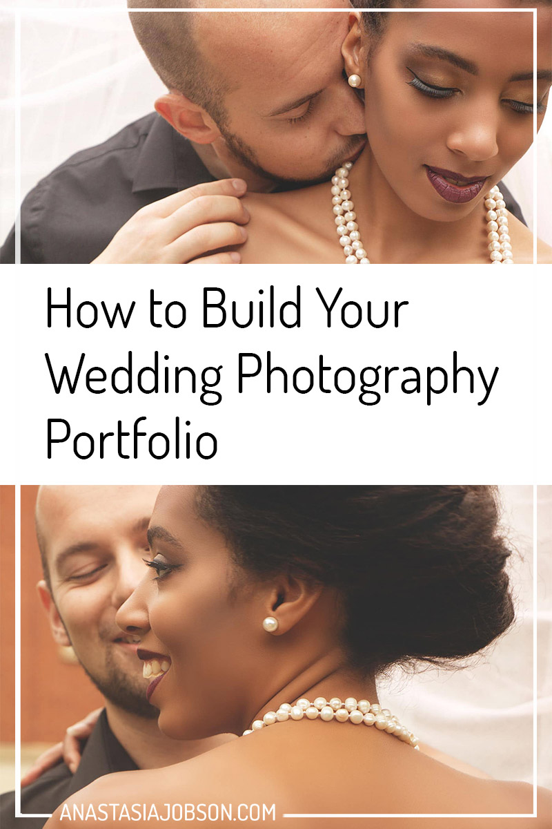 Wedding photography portfolio building, DIY photography portfolio