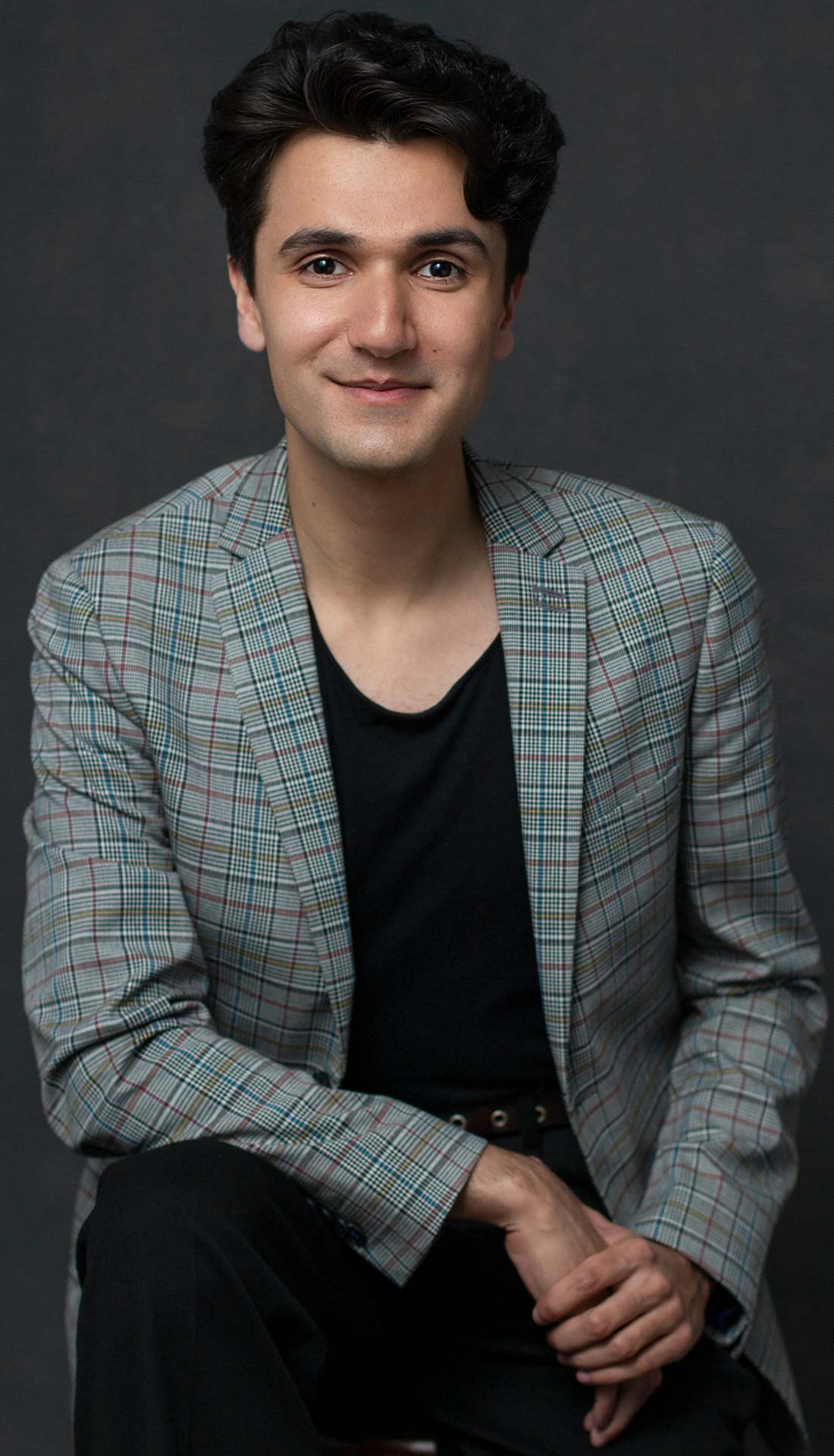 Contemporary business portrait of a freelance professional in Birmingham UK