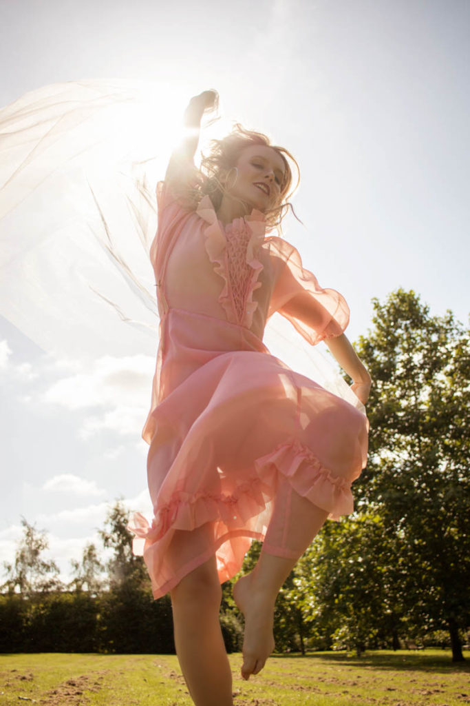 Female dancer dancing outdoors. Dance photographer Birmingham, Dance photography Lichfield, Staffordshire