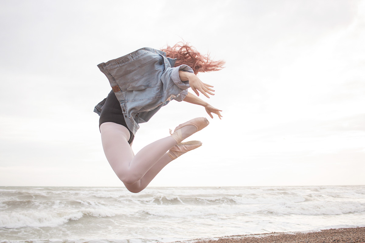 Ballet Dance Photoshoot on the Beach