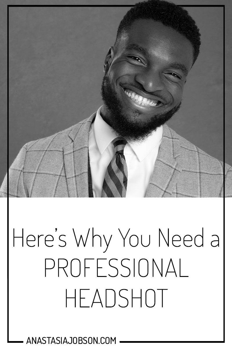 why you need a professional headshot - photography blog