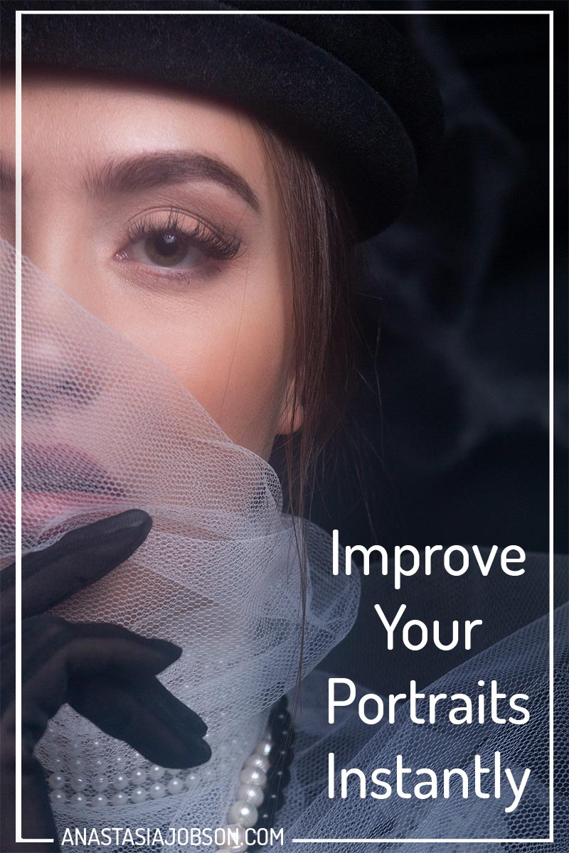 Improve your portraits in five easy tips. Photography blog by Anastasia Jobson Photography