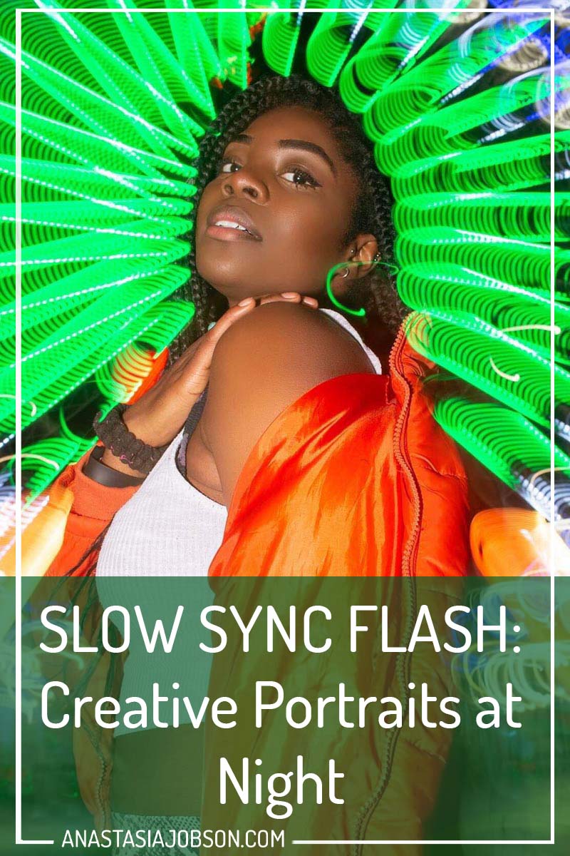 Slow Sync Flash Creative Portraits at Night