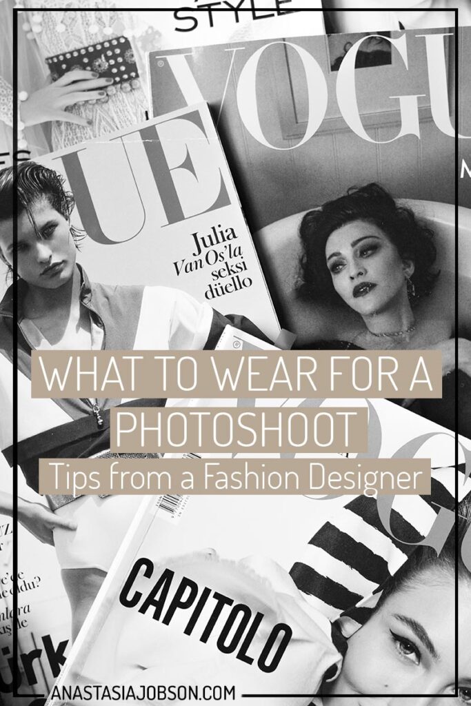 Photoshoot prep: What to wear for a photoshoot, tips from a fashion designer