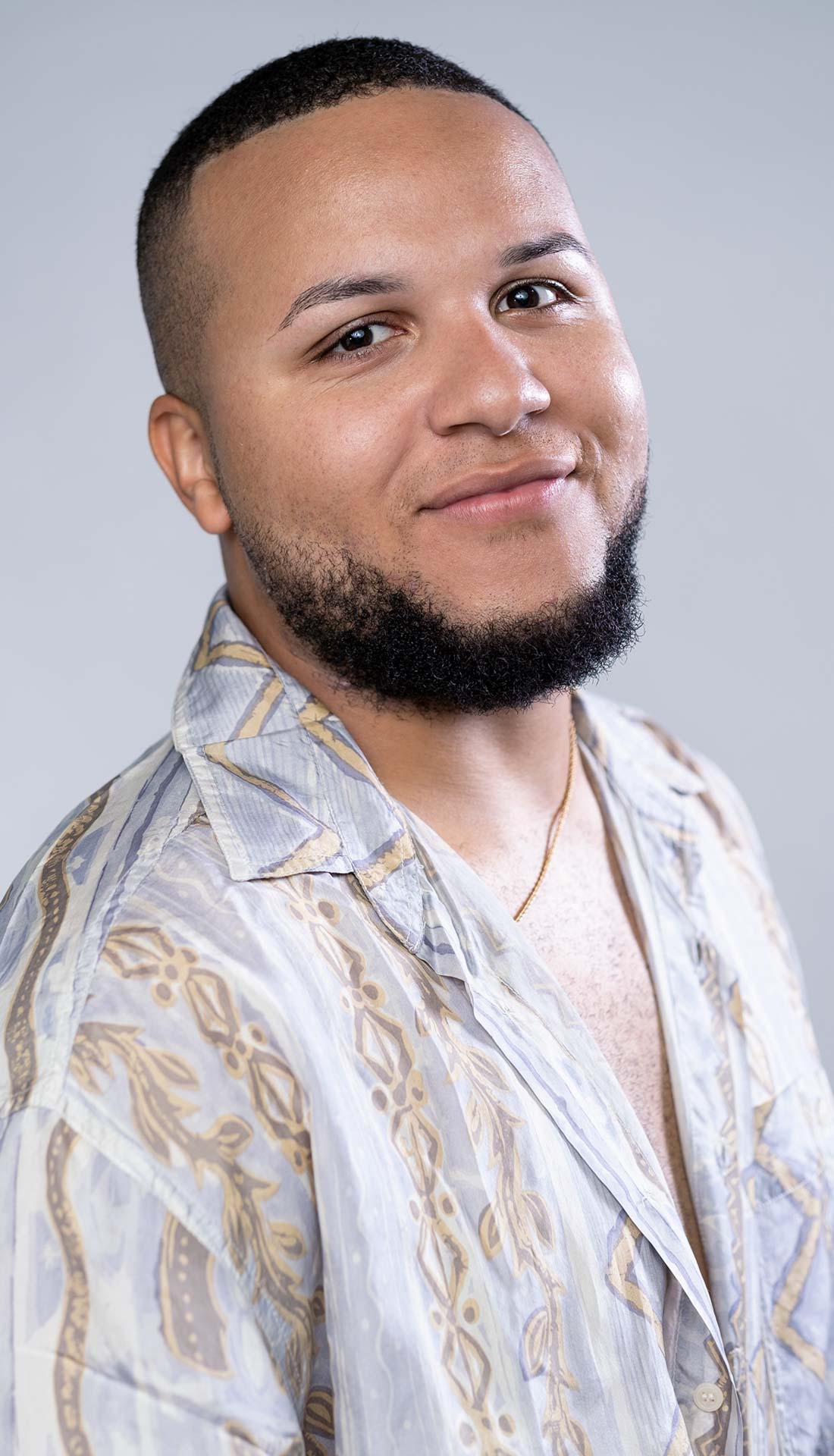 Headshot of a professional dancer and choreographer Levan Peart. Birmingham headshot photography