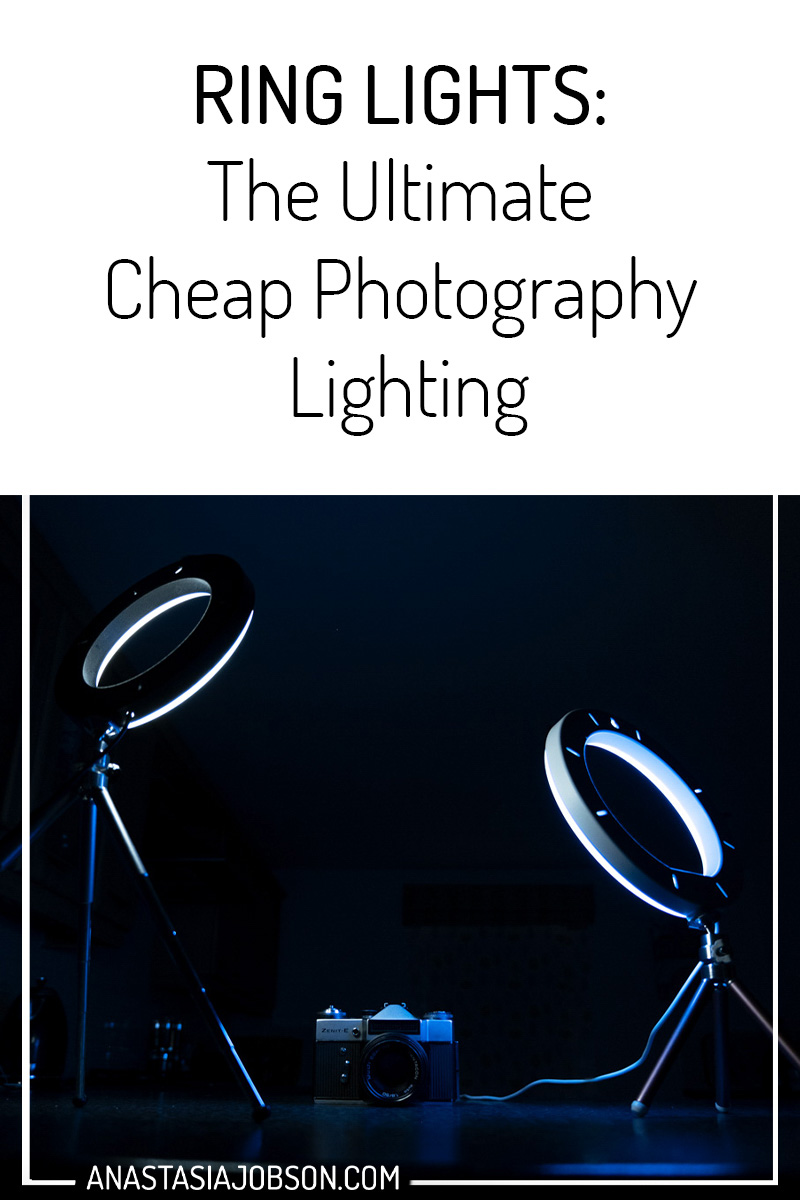 Ring Light as the ultimate cheap photography lighting - Photography blog by Anastasia Jobson