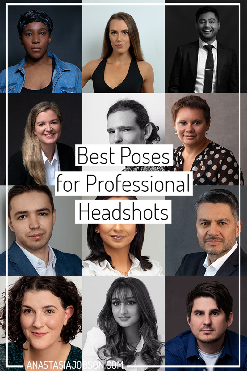 Headshots and business portrait posing guide
