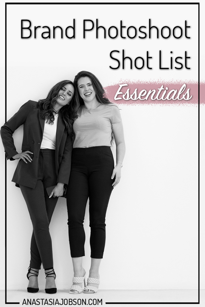 Brand Photoshoot shot list