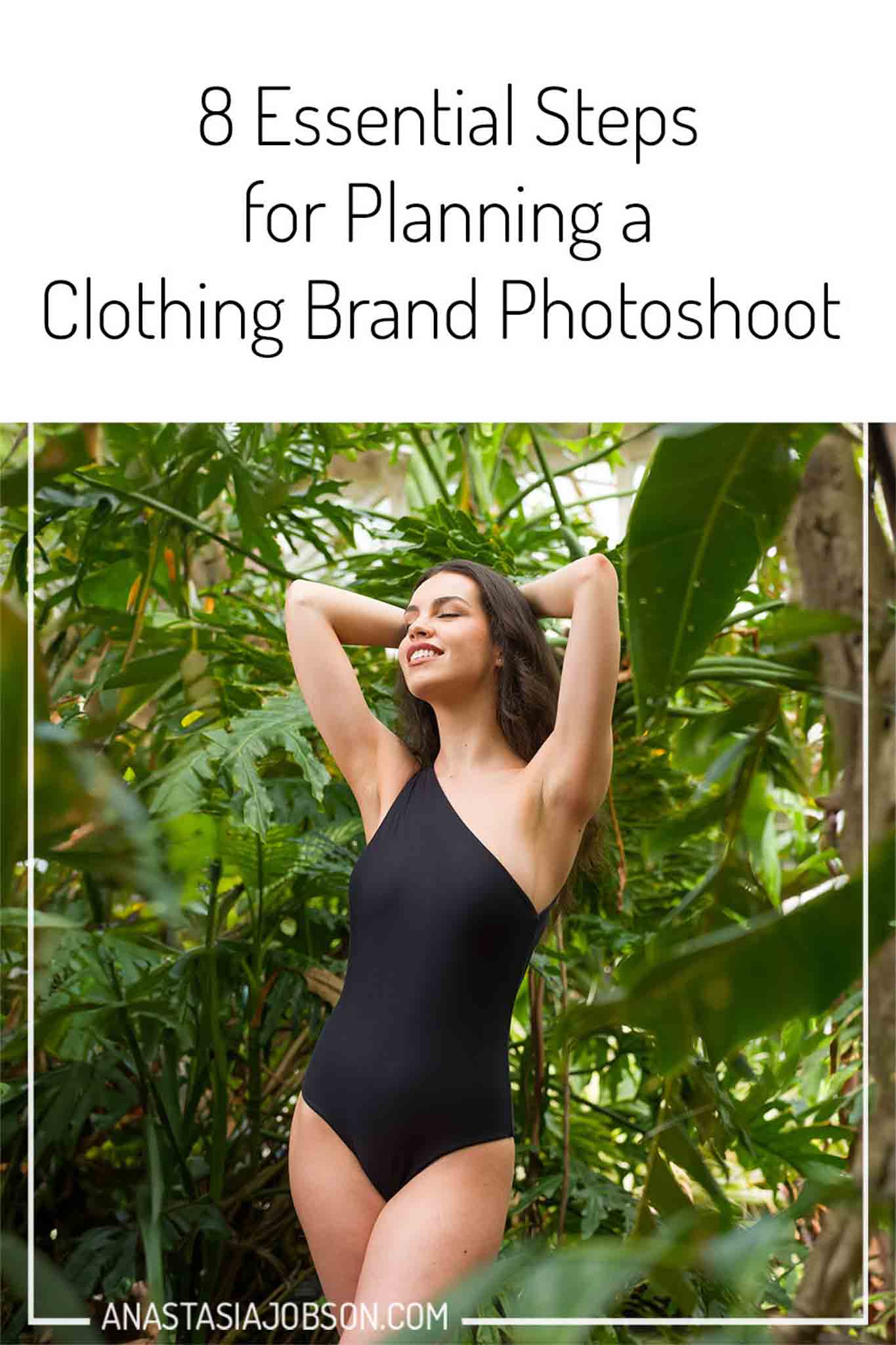 How to plan a clothing brand photoshoot - photography blog