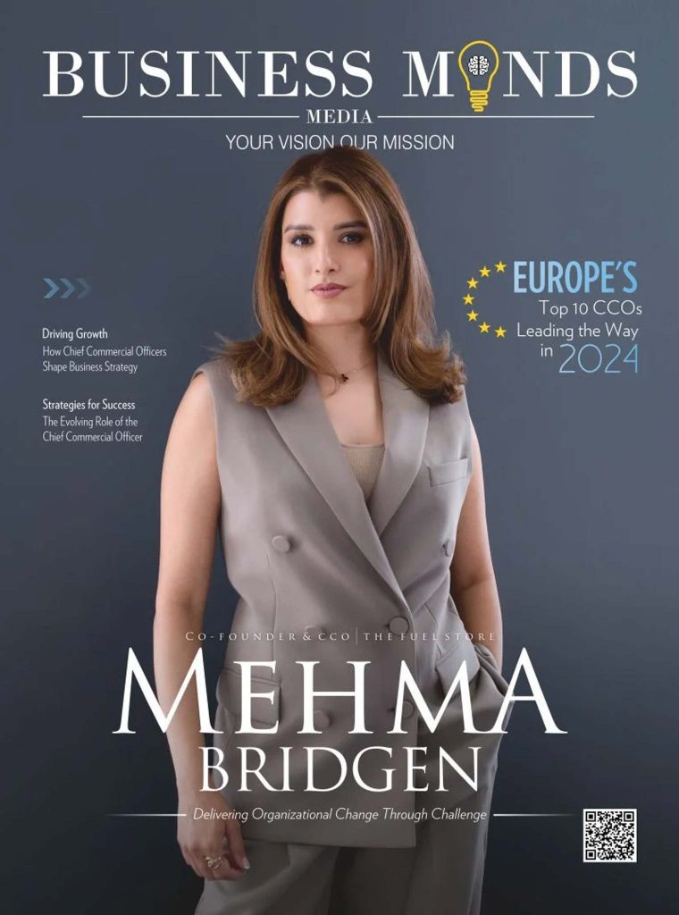 magazine cover photography for Business Minds Media