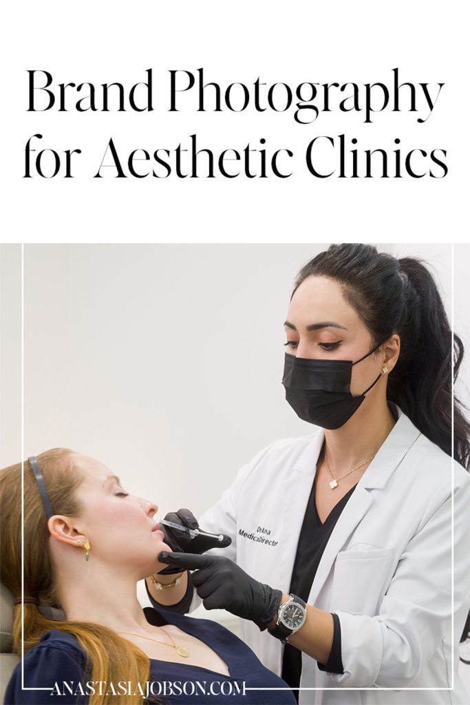 photography blog - aesthetic clinic brand photography